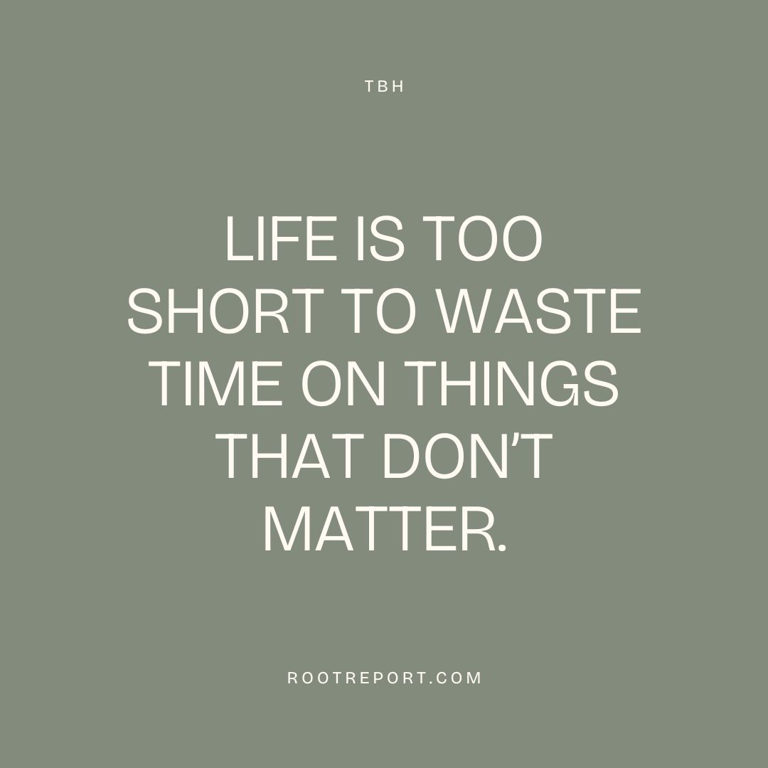 TBH quote for instagram