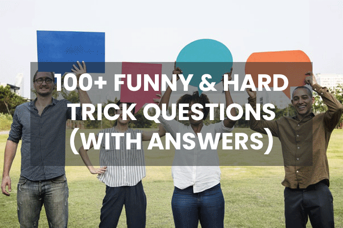 funny hard trick questions and answers