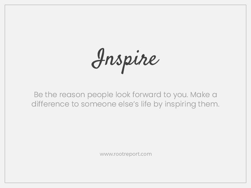 Inspire one word quote