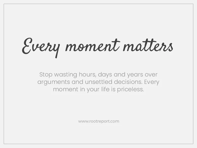 every moment matters