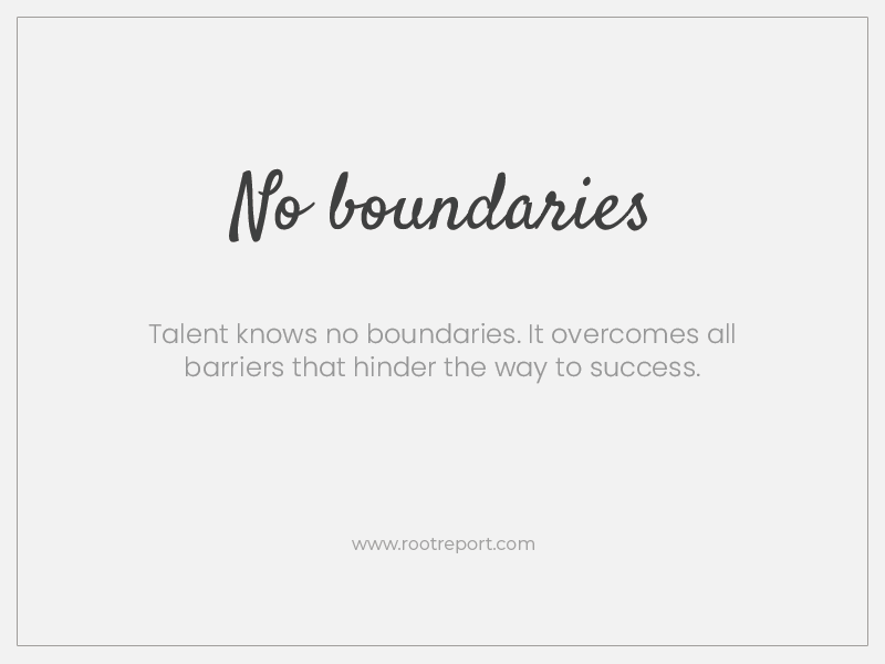 no boundries two word quotes