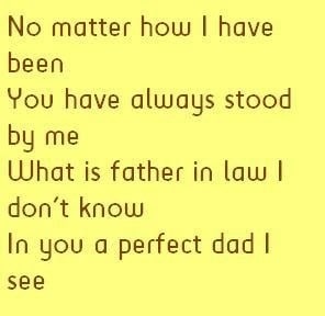 best quotes for father in law