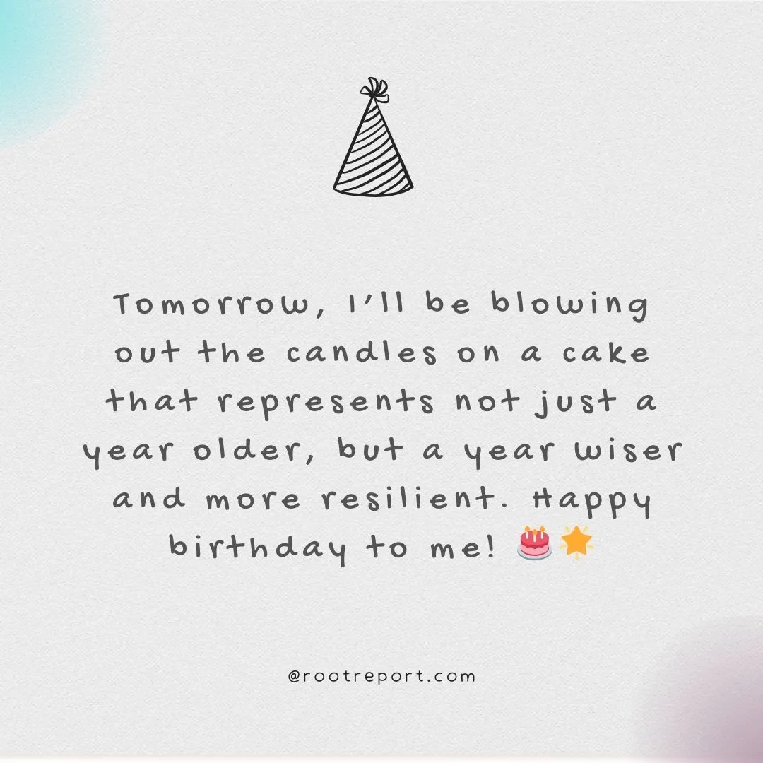 happy birthday short message status