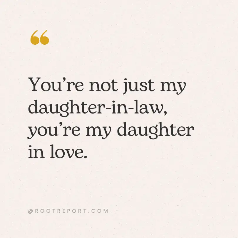 Appreciation quote for daughter-in-law 