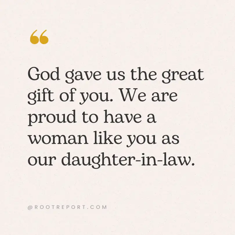 Inspirational quote for daughter-in-law