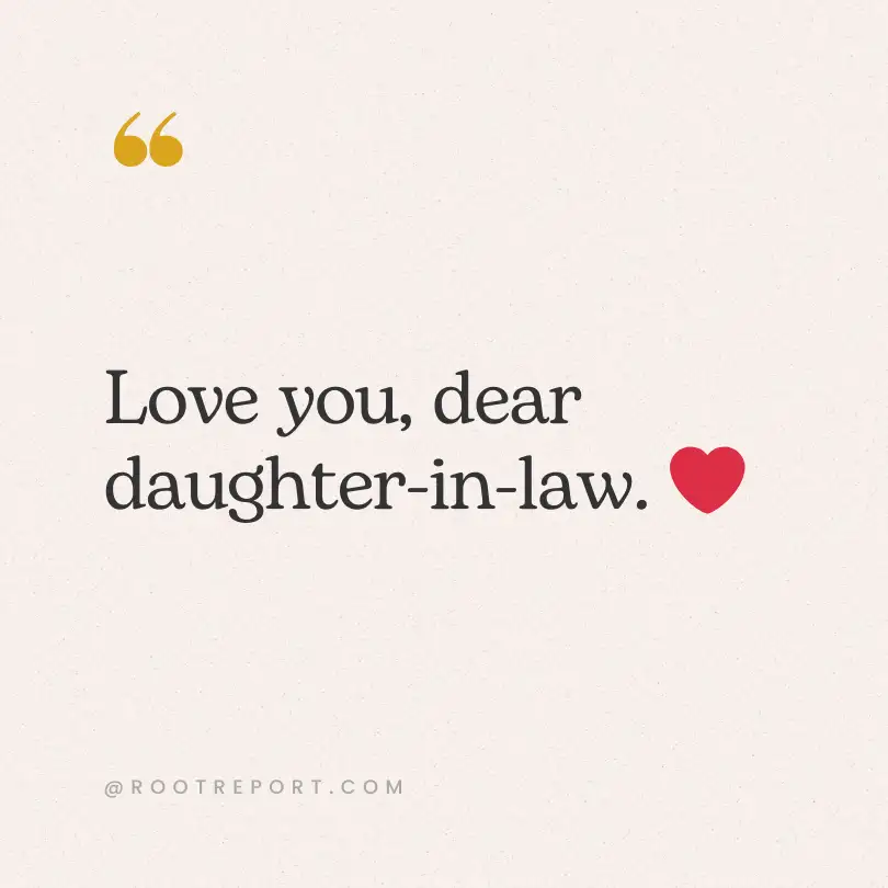 short sister in law message